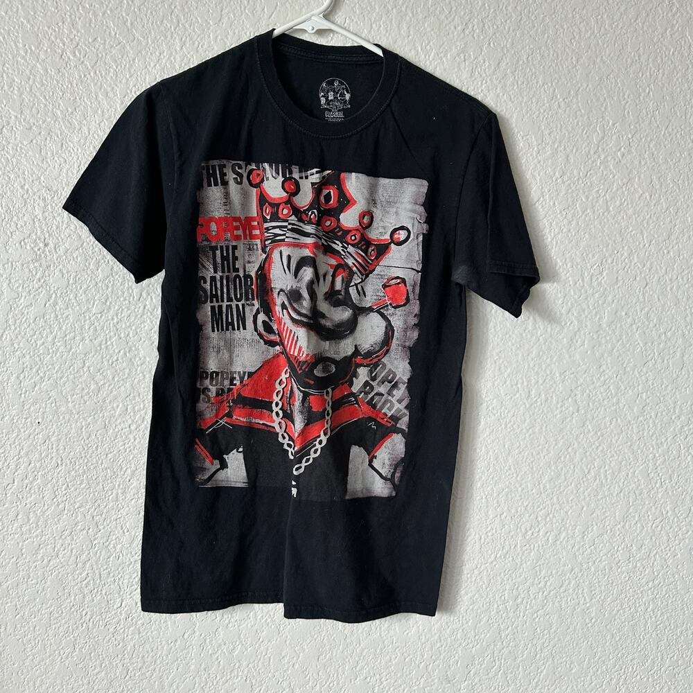 Popeye Graffiti T-Shirt Size Small